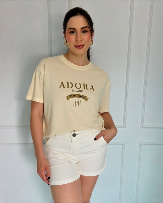Adora Milano heavyweight boxy Tee