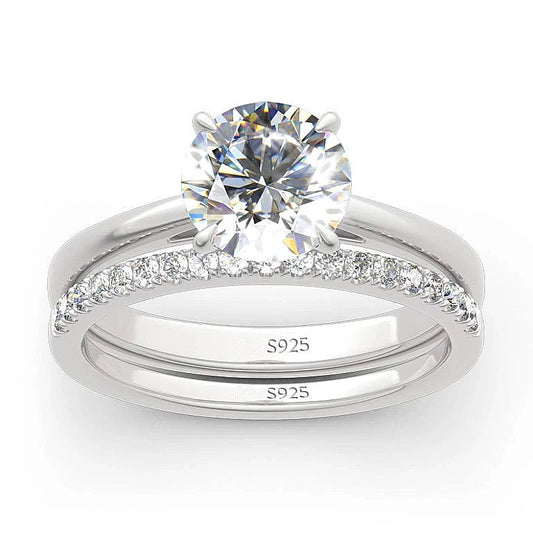 Adora Milano Ring Bridal Sets Silver 925  Rings & Stackable Eternity Bands for Women