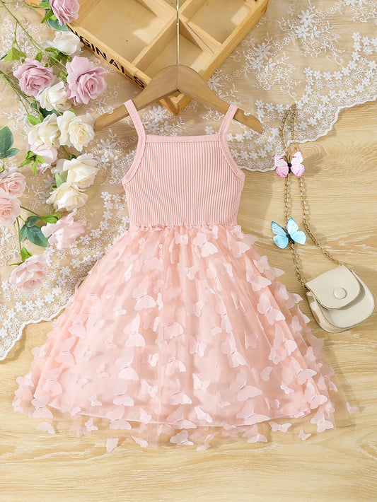 Adora Milano Kids Girl's Clothes  Baby's Butterfly Princess Dress
