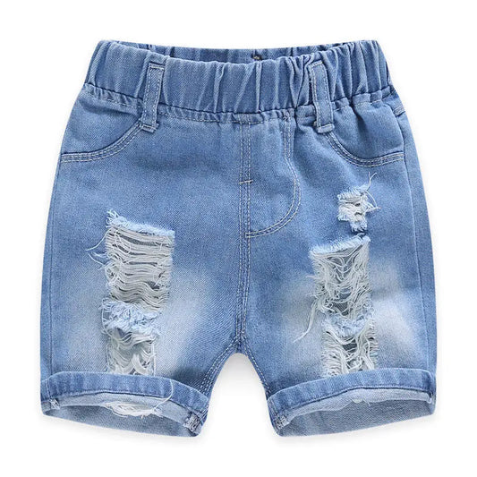 Adora Milano  Boy Shorts Jeans Summer Boys Printing Denim Cotton