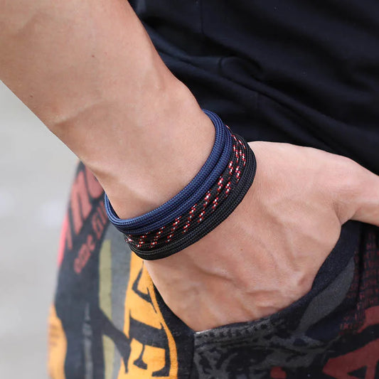 Adora Milano Men Bracelet Set Handmade Adjustable
