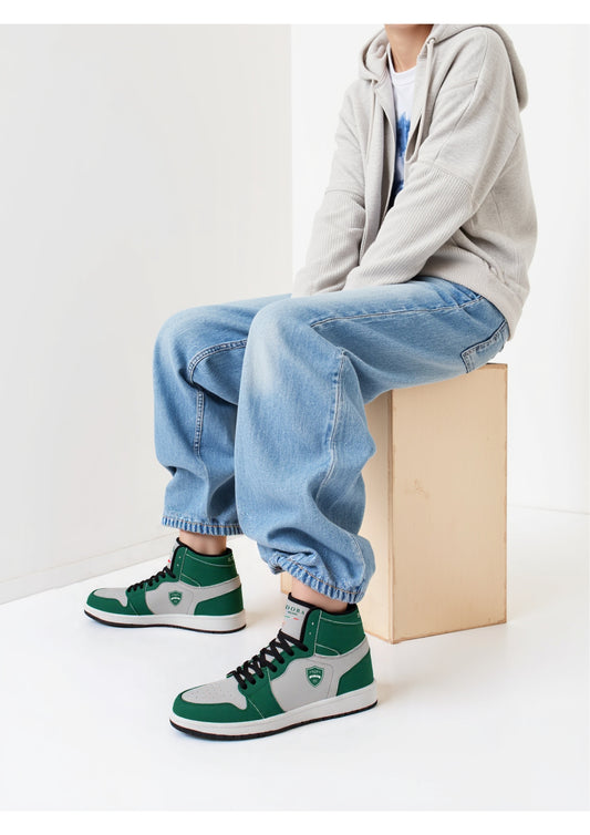 Adora Milano Serie 175  Premium PU Leather High Top Sneakers-V2