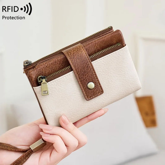 Adora Milano Women's Wallet Multi-functional Three-fold Short Wallets