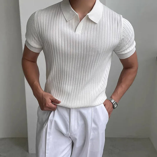 Adora Milano Summer Sports And Leisure Slim Fit T-Shirt Fashionable Men's Golf Polo Shirt