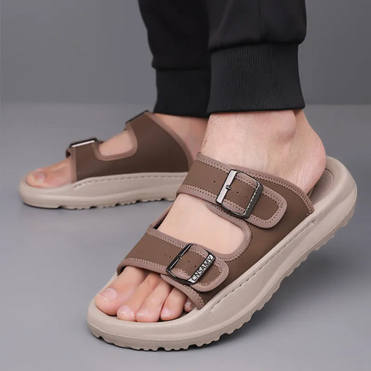 Adora Milano Men Slippers Summer Breathable Slides Sandals