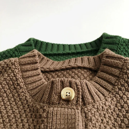 Adora Milano  New Children Long Sleeve Sweater Coat Baby Boys Girls