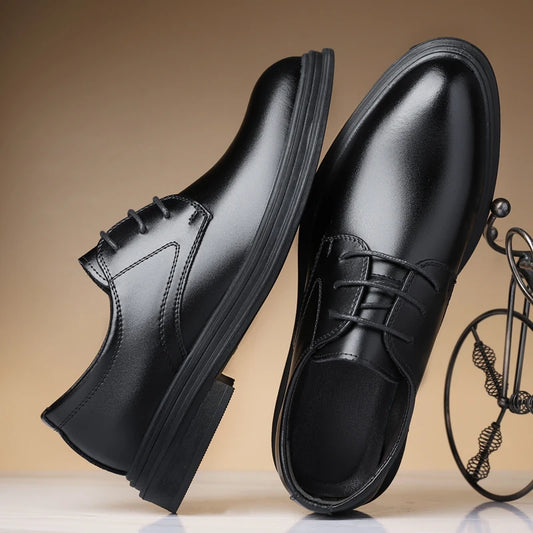 Adora Milano Shoes for Men Solid Color Formal Dress Footwear