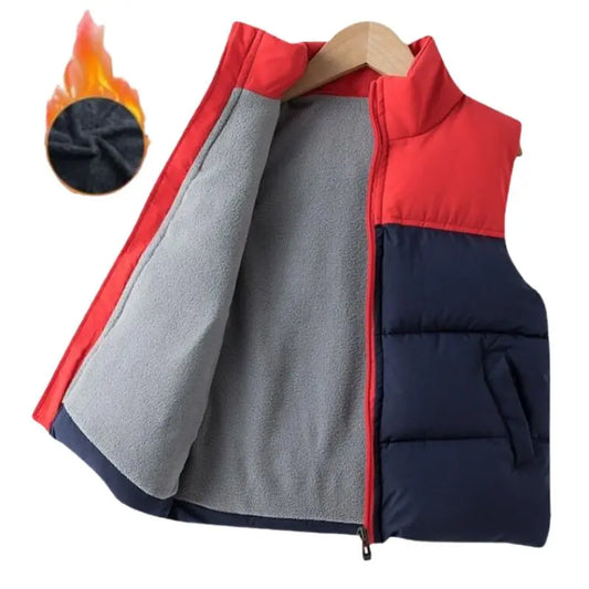 Adora Milano  Girls Boys Down Cotton Vests Children's Warm Sleeveless Jacket