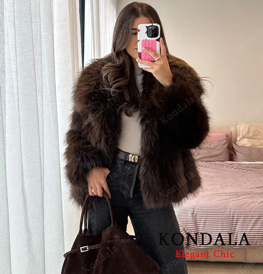 Adora Milano Jacket Coat Women Autumn Winter Warm Casual