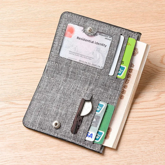 Adora Milano Men's wallet with multiple card slots, small wallet