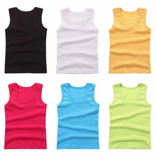Adora Milano Kids Underwear Boys Vests Children Summer Vest Tops