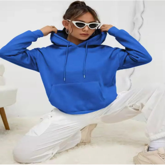 Adora Milano Female Pocket Hoodies Multicolor Unisex Women Streetwear