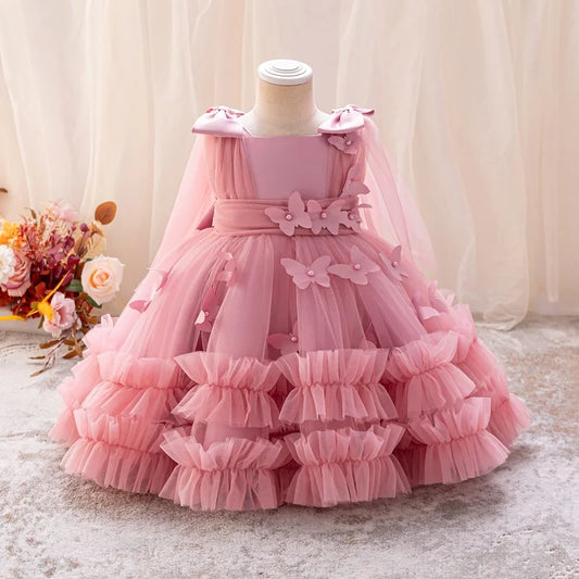 Adora Milano Girls dress 1-5 Y baby Girls wedding sleeveless evening dress