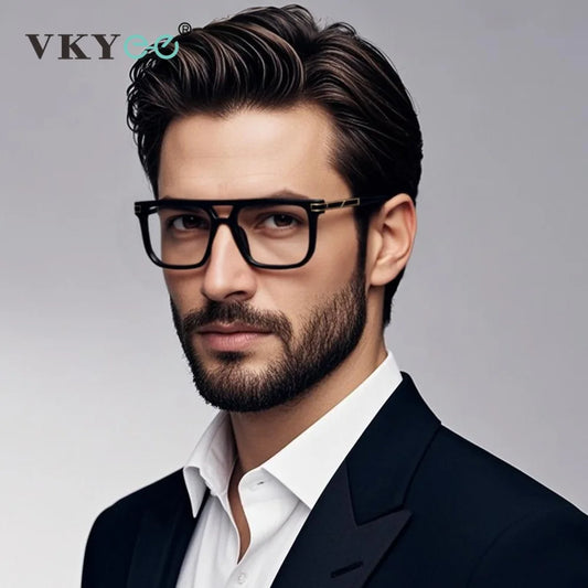 Adora Milano Fashion Geometric Design Double Beam Men's