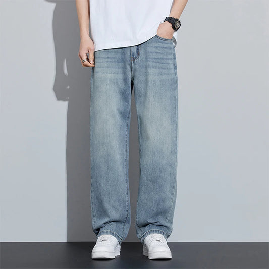 Adora Milano Men's  Jeans Summer Thin Breathable