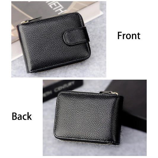 Adora Milano Genuine Leather Driver's License ID Card Holder Wallet