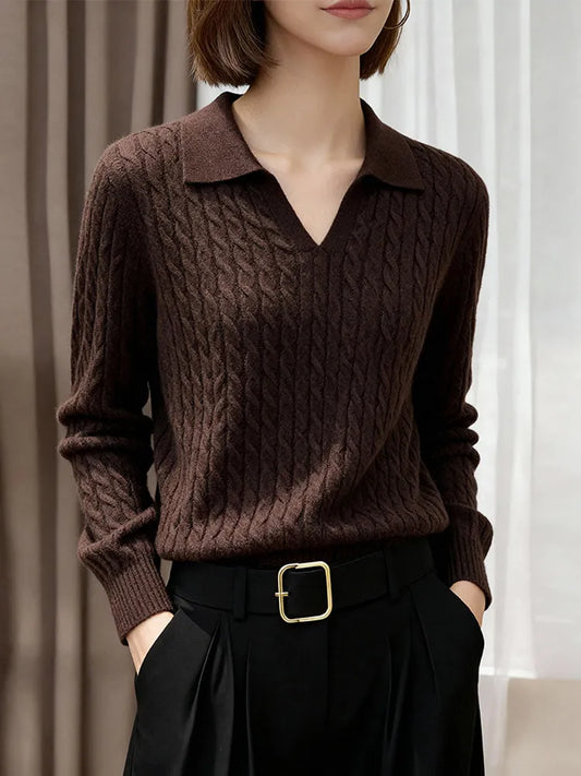 Adora Milano cashmere sweater ladies winter new comfortable,