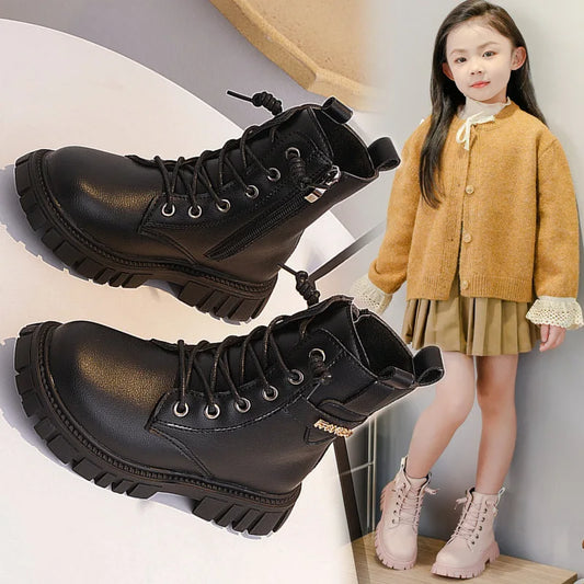 Adora Milano Girls's New Arrival Single Boot  Leather