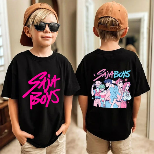 Adora Milano  Boys Kids T-shirts Baby Girl Boy Cartoon Short