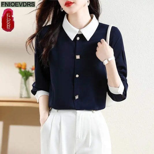 Adora Milano Lady Shirts  Wear Work Women  Button Shirt Cute Tops Blouses