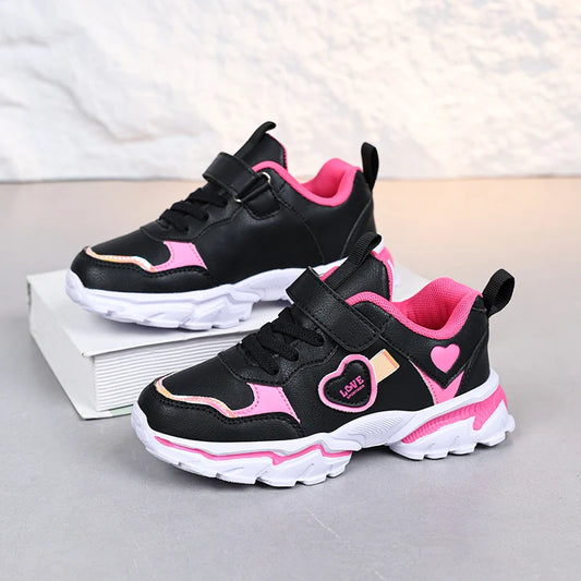 Adora Milano Girls' autumn and winter sports shoes,  leather