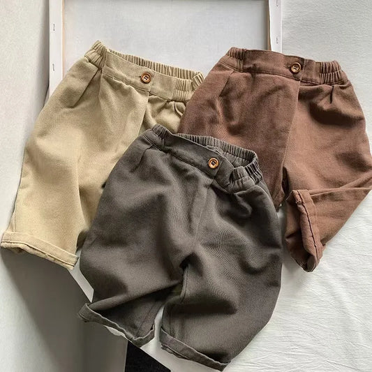 Adora Milano Boys Baby Long Pants Autumn Loose Kids Casual Pants Baby Clothes