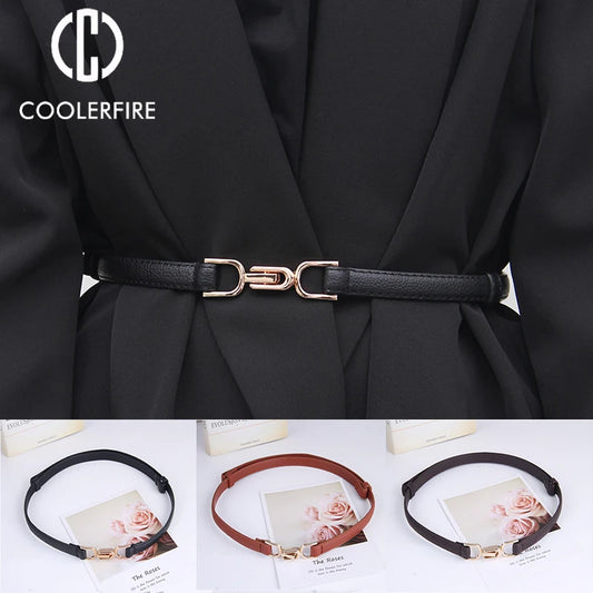 Adora Milano Women's Belt Dress  Fashion Lady Designer Belts