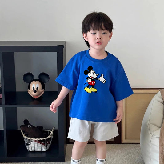 Adora Milano Cotton Lightweight Breathable T-Shirt for Boys