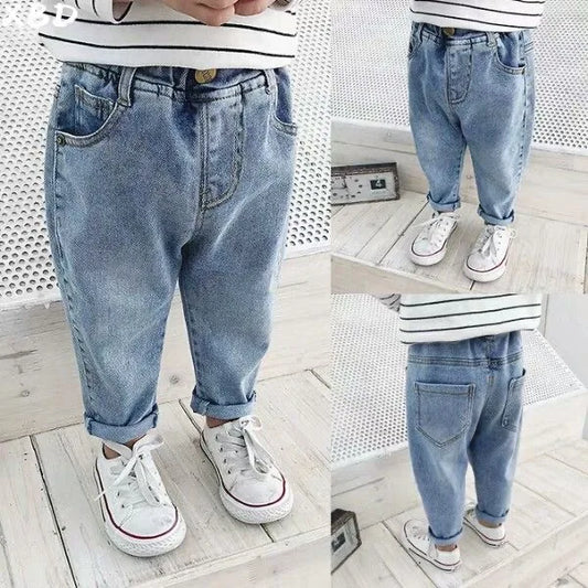 Adora Milano long Pants Jeans Loose-fit Casual Holes For Small And Boys'