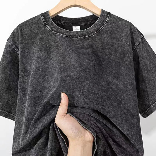 Adora Milano Men's Summer T-shirt  Oversized Short  Sleeve Tops
