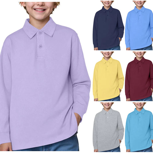 Adora Milano POLO Shirts Teen Boy Long Sleeve  Boys