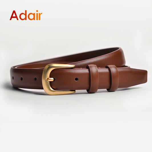 Adora Milano Women's Trousers Belt Belts for Women Fashion Luxury Designer Brand Belt for Jeans