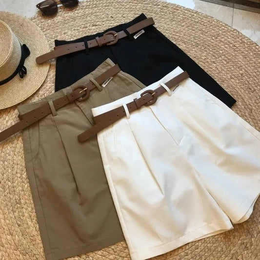 Adora Milano Shorts for Women Summer Thin Cotton A Line Short Pants