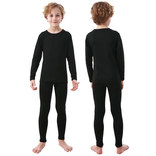 Adora Milano  Winter  Thermal Underwear Sets Boys Girls Warm Breathable