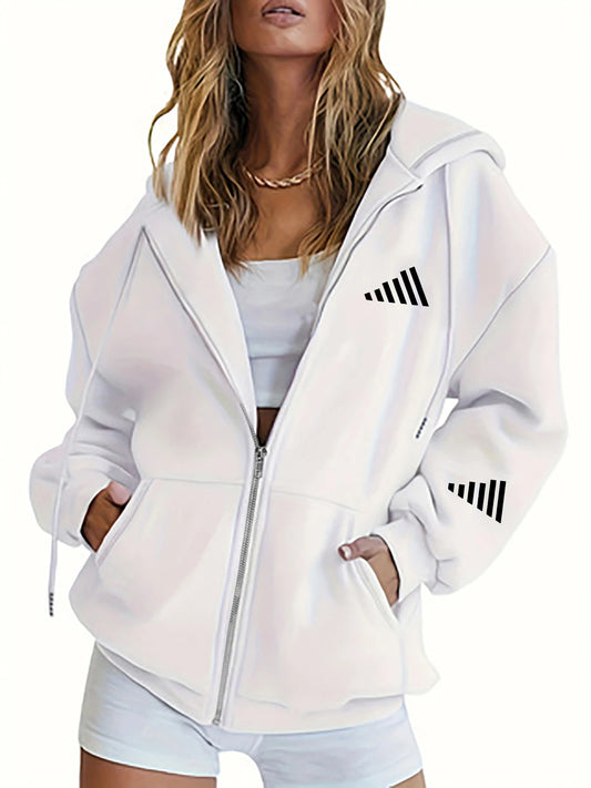 Adora Milano Winter Must-Have Fleece-Lined Thick Hooded Sweatshirt,  Oversize Hoodie