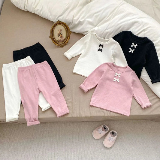 Adora Milano  Children's Clothes Autumn Winter Long Sleeve Top +Pants