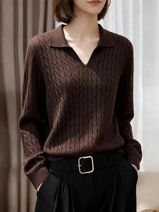 Adora Milano cashmere sweater ladies winter new comfortable,