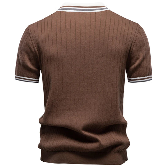 Adora Milano  Men's Polo Shirt 100% Cotton Soft Skin Friendly