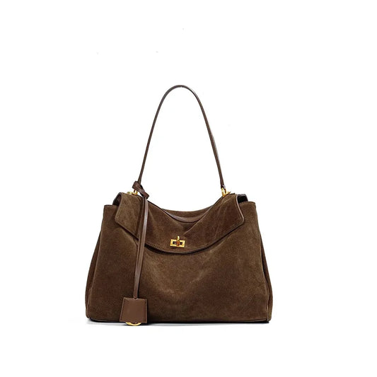 Adora Milano Tote Bag for Women Large Capacity Simple Shoulder Bag Handbag