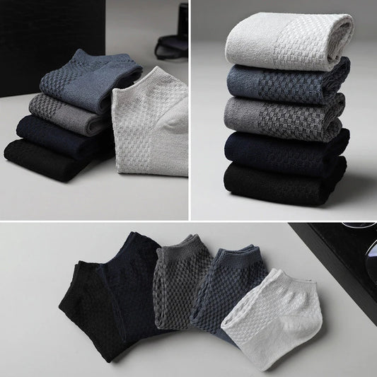 Adora Milano Men Short Socks Bamboo Fiber High Quality Crew