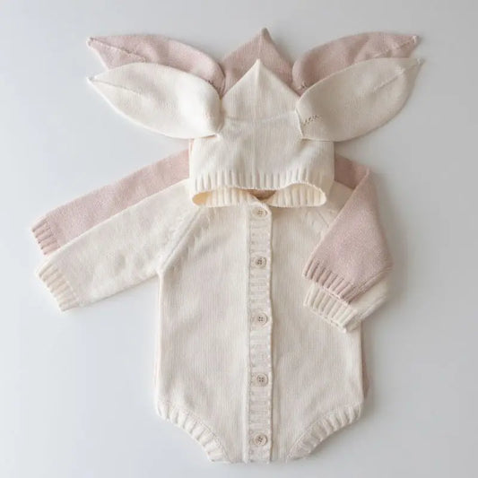 Adora Milano Bodysuit Cute Baby Knitted One Piece Jumpsuit