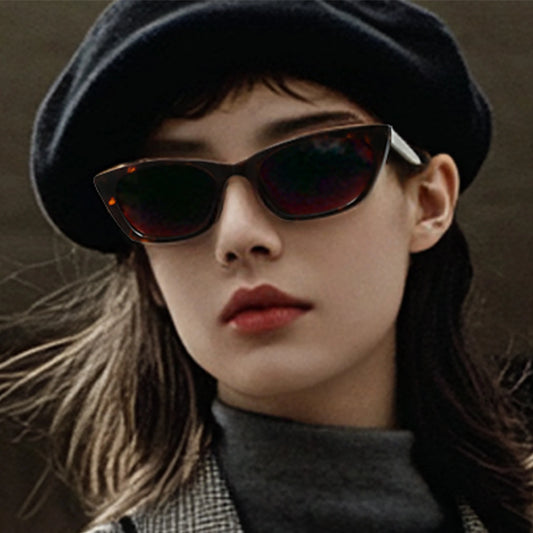 Adora Milano Trendy Handmade Acetate Polarized Sunglasses Fashion Small Women