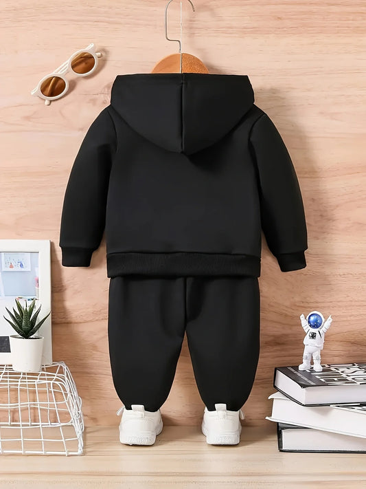 Adora Milano  hooded sweatshirt+sports long suit