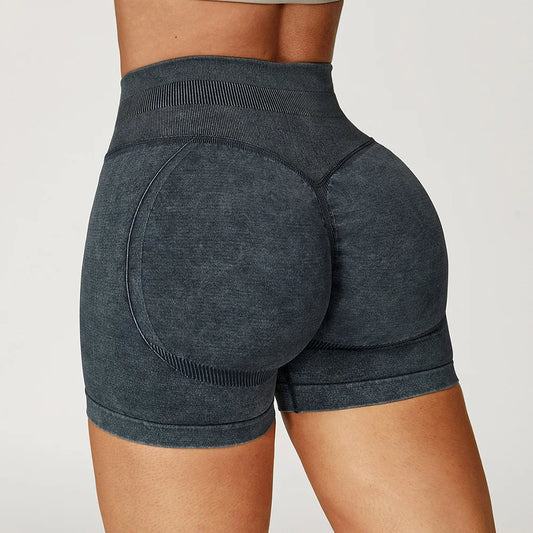 Adora Milano High Waist Yoga Shorts