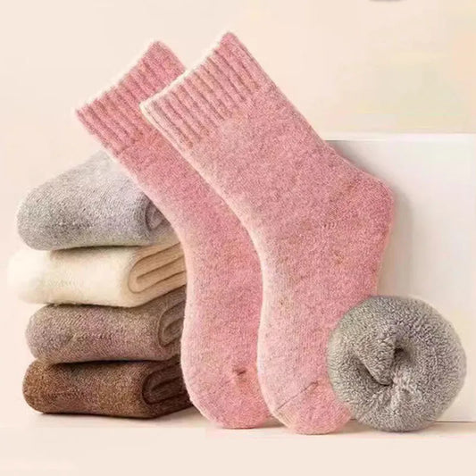 Adora Milano Winter 30% Wool Cashmere Warm Furry Kids Sock
