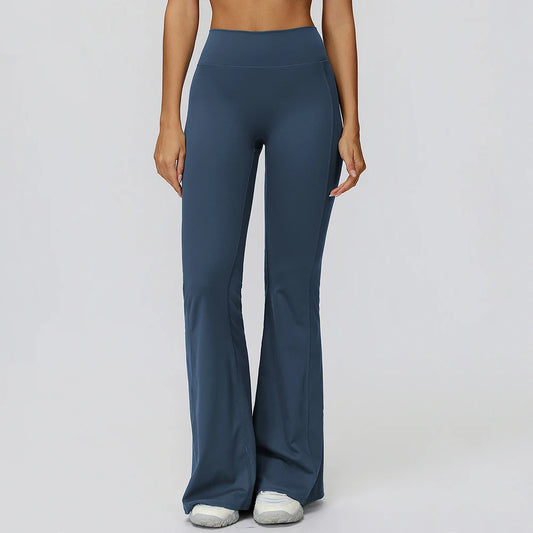 Adora Milano Hip Flare Leggings Sports Tights Women Pants High Waist Wide Leg Pants