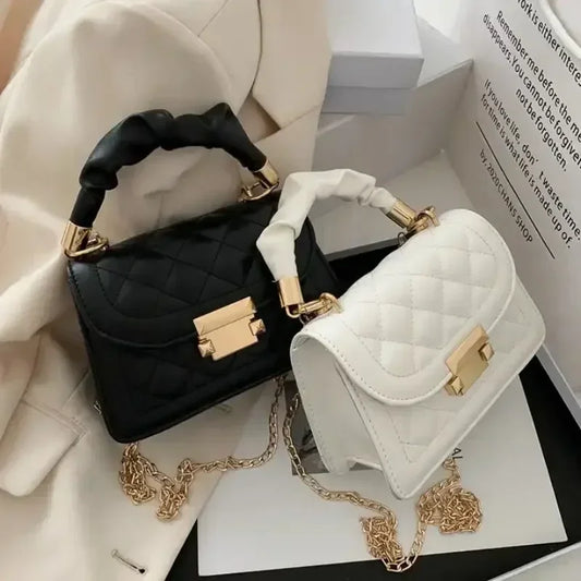 Adora Milano Women PU Leather Shoulder Bags Small Female Chain Crossbody Bag Ladies Mini Handbag