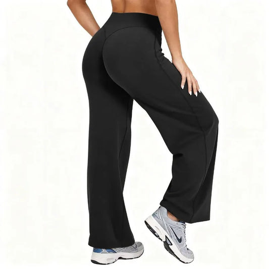 Adora Milano Women Yoga Wide-leg Pants High Waist Leggings Sports