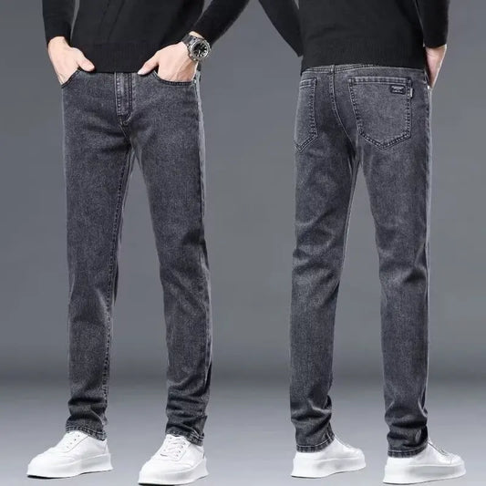 Adora Milano Classic Slim Simple Male Straight Skinny Denim Jeans
