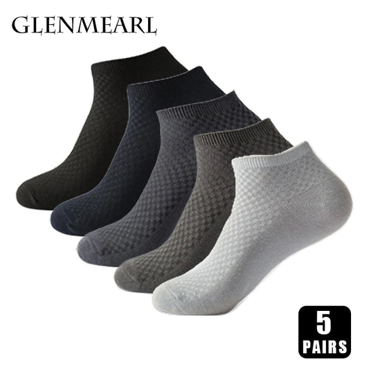 Adora Milano Men Short Socks Bamboo Fiber High Quality Crew